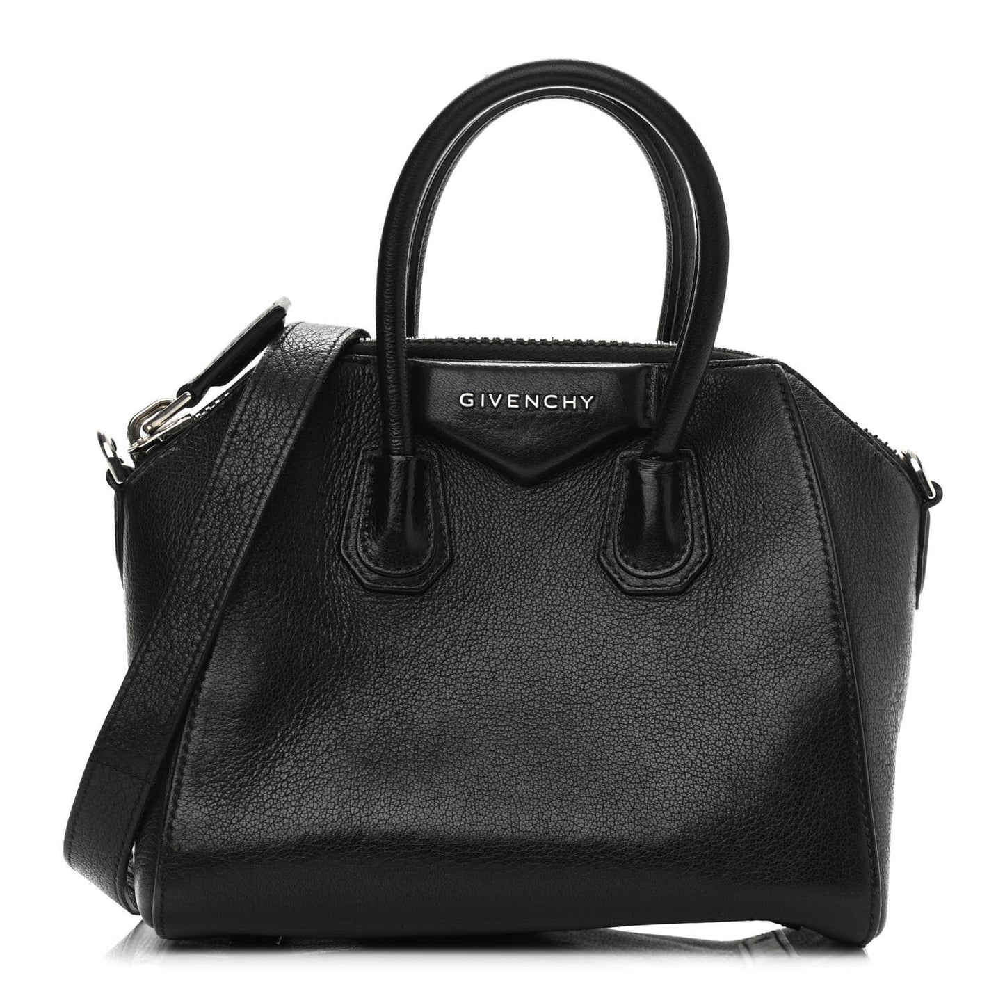 Sugar Goatskin Mini Antigona Black