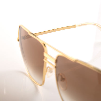 Celine Metal Sunglasses CL 41808/S Gold 6 of 8
