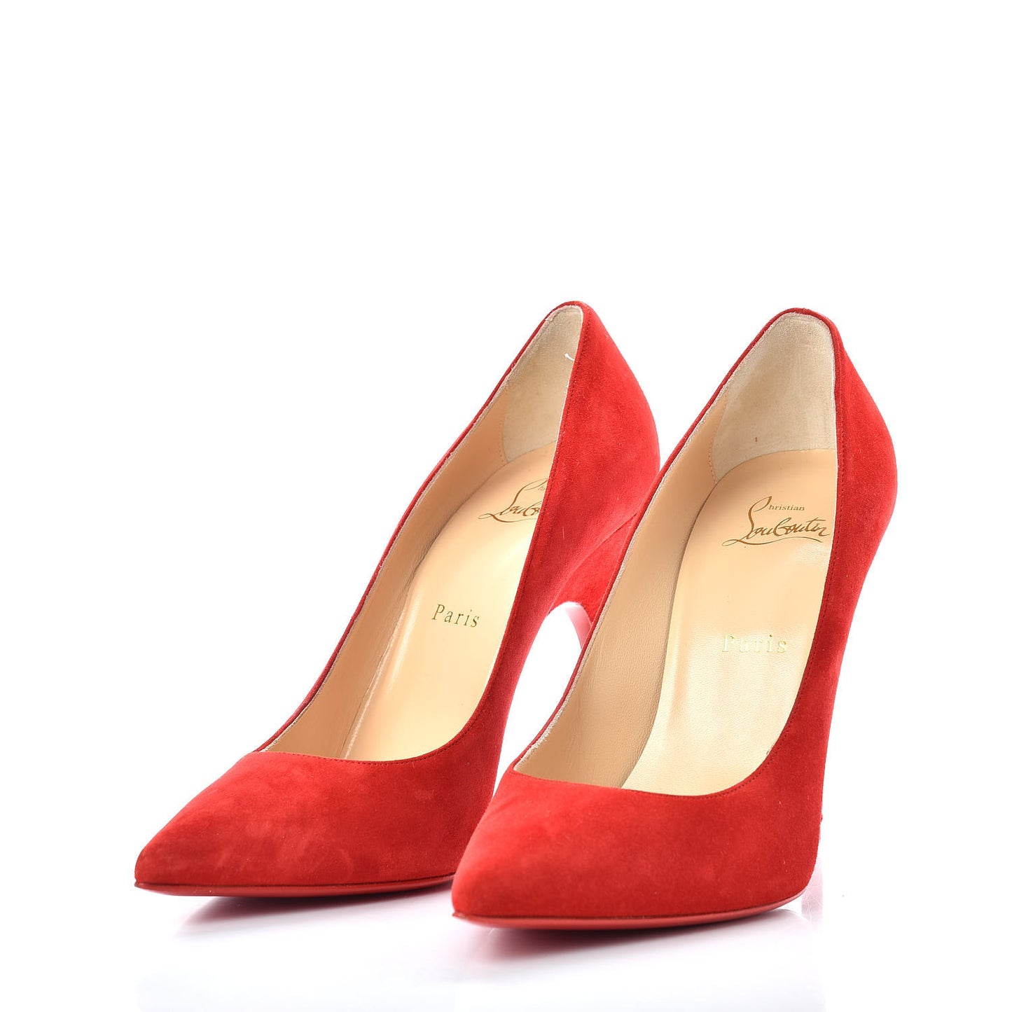 Veau Velours Alminette 100 Pumps 40 Loubi