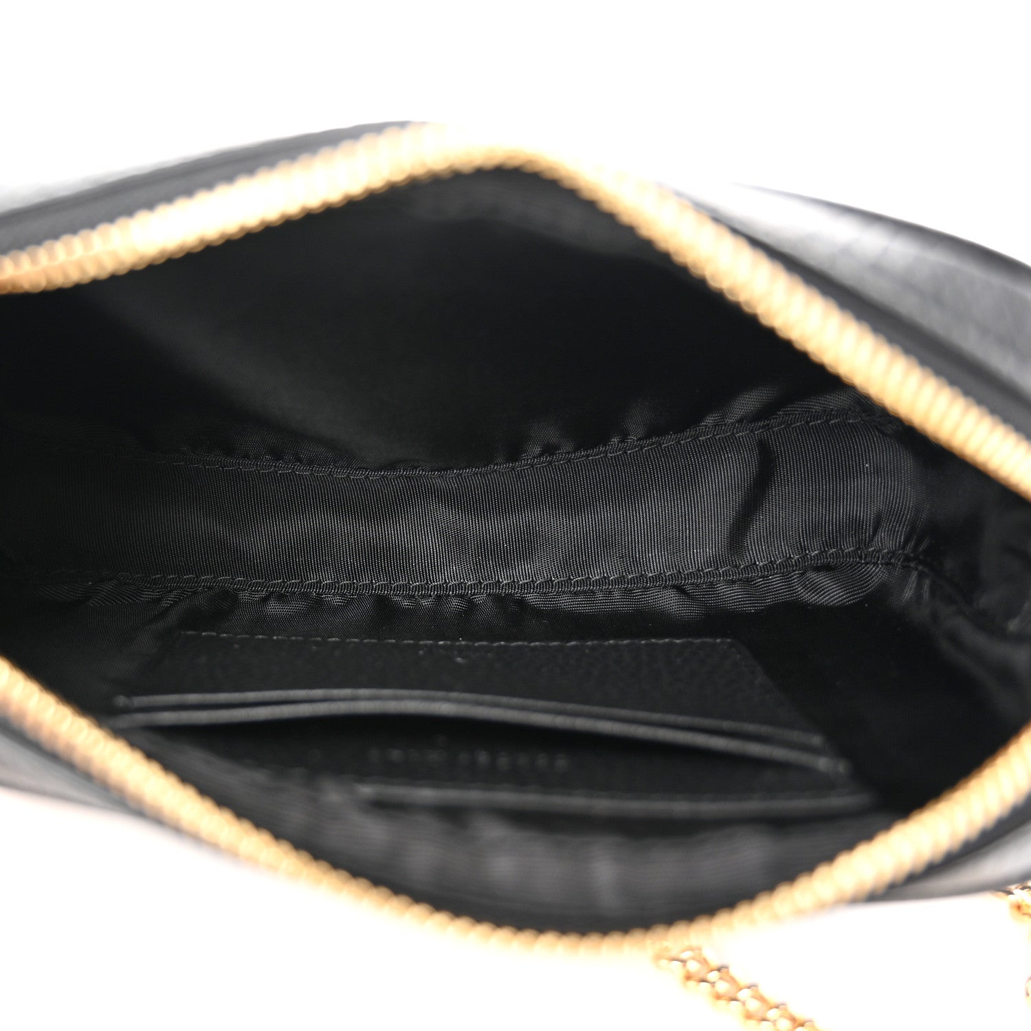 Gucci Dollar Calfskin Super Mini GG Marmont Chain Shoulder Bag Black 5 of 11