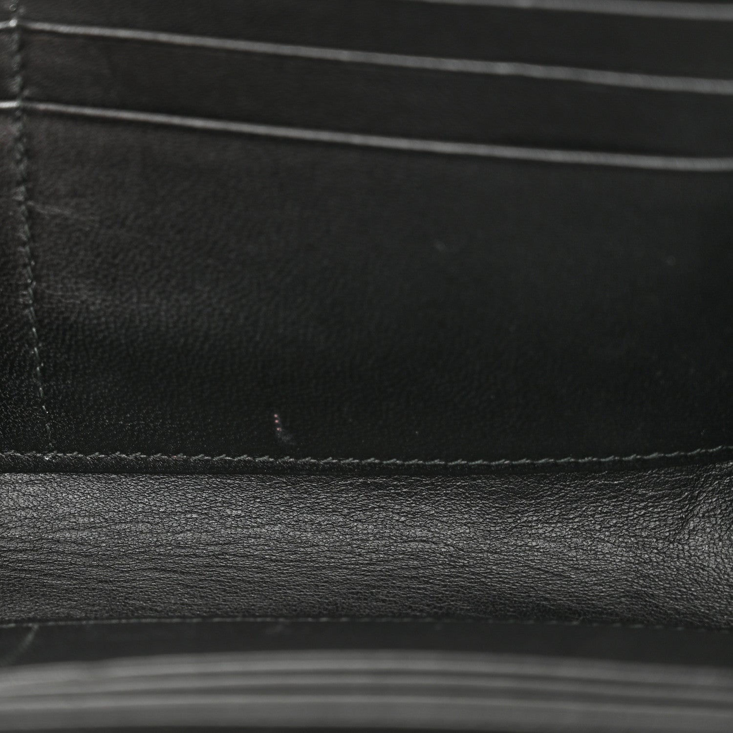 Christian Dior Lizard Diorama Croisiere Chain Wallet Black 7 of 13