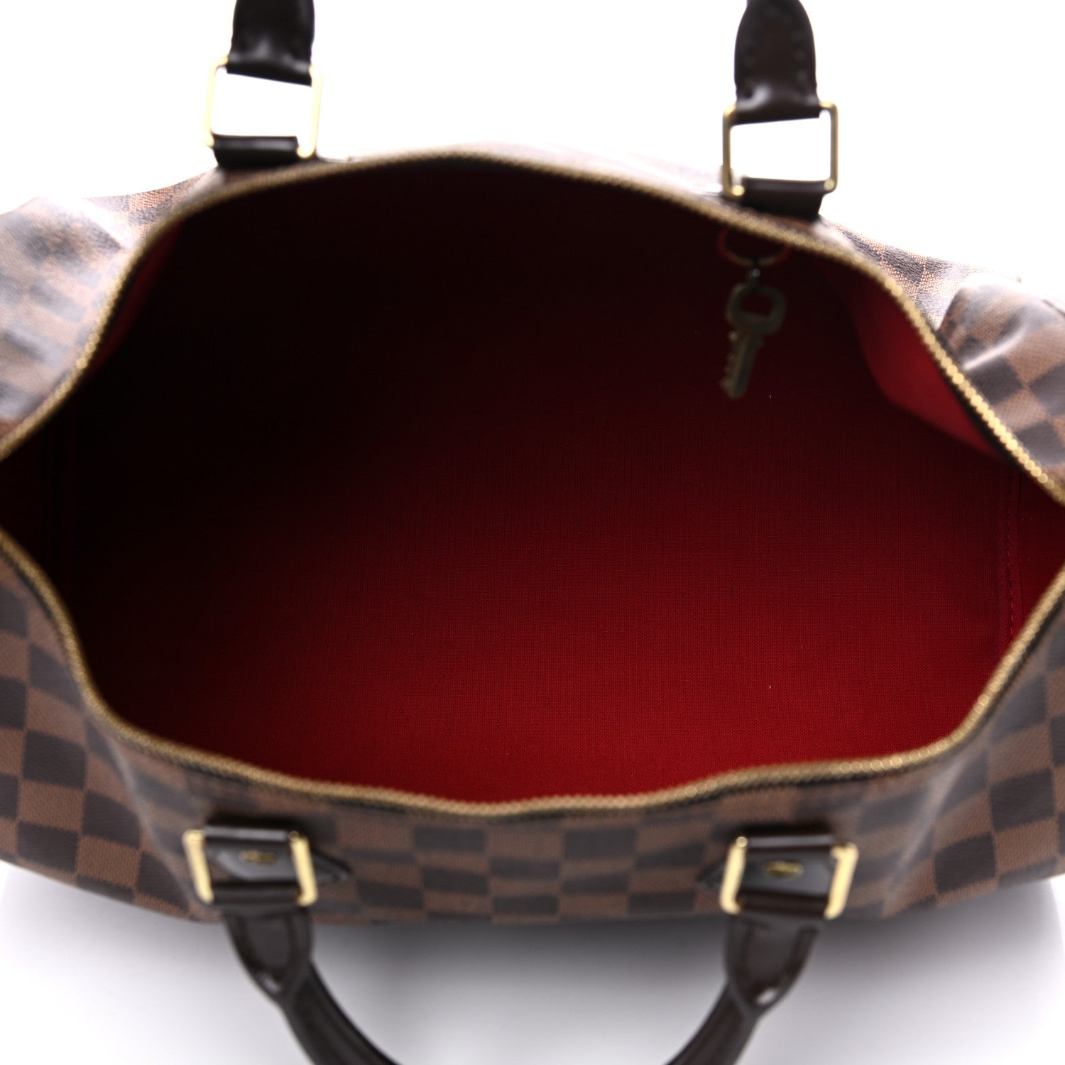 Louis Vuitton Damier Ebene Speedy Bandouliere 35 5 of 14
