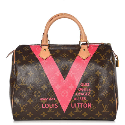 Louis Vuitton Monogram Speedy 30 V Grenade 2 of 13