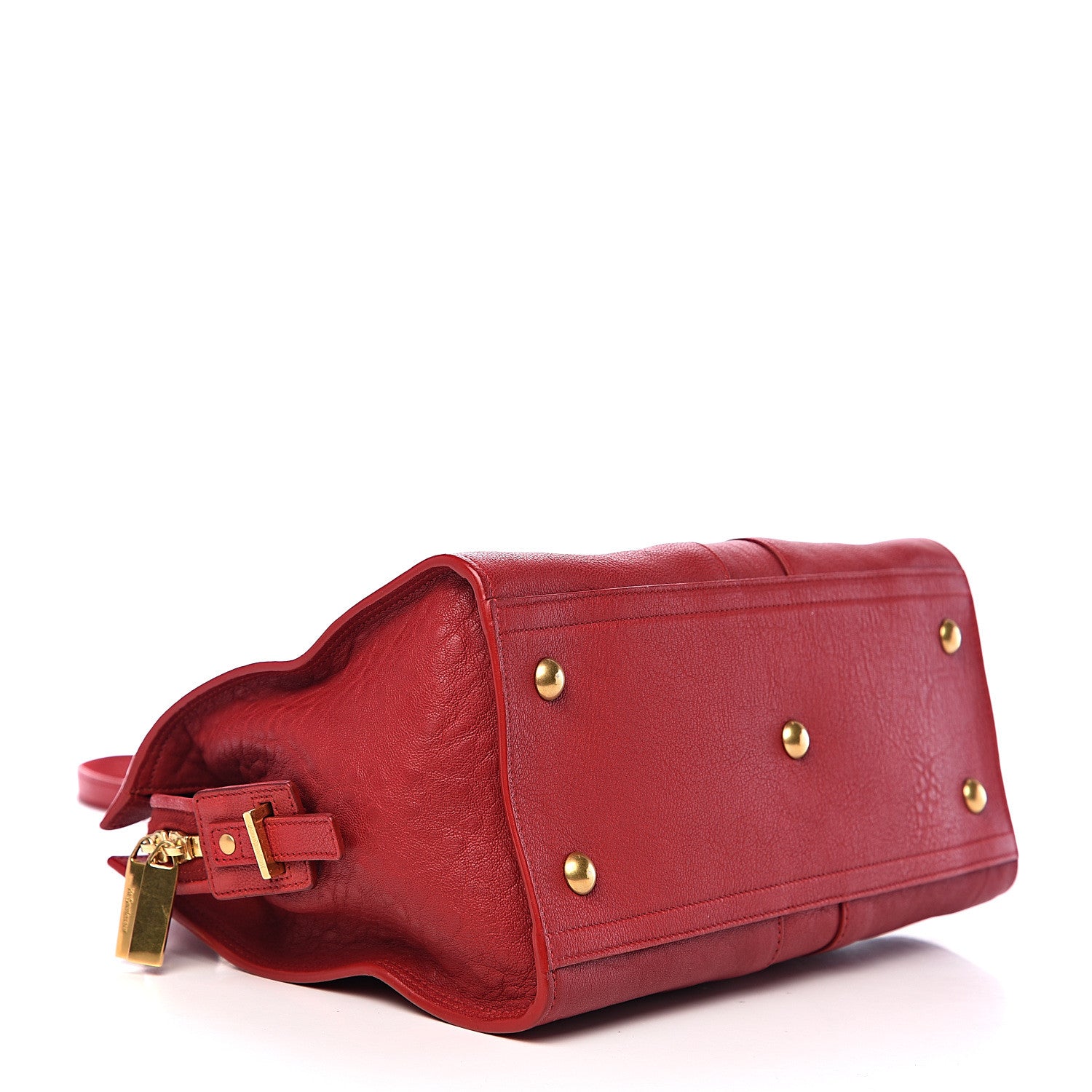 Saint Laurent Sheepskin Small Cabas ChYc Rouge Orient 3 of 9