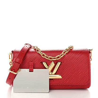 Louis Vuitton Epi Twist West Pochette Red 3 of 10