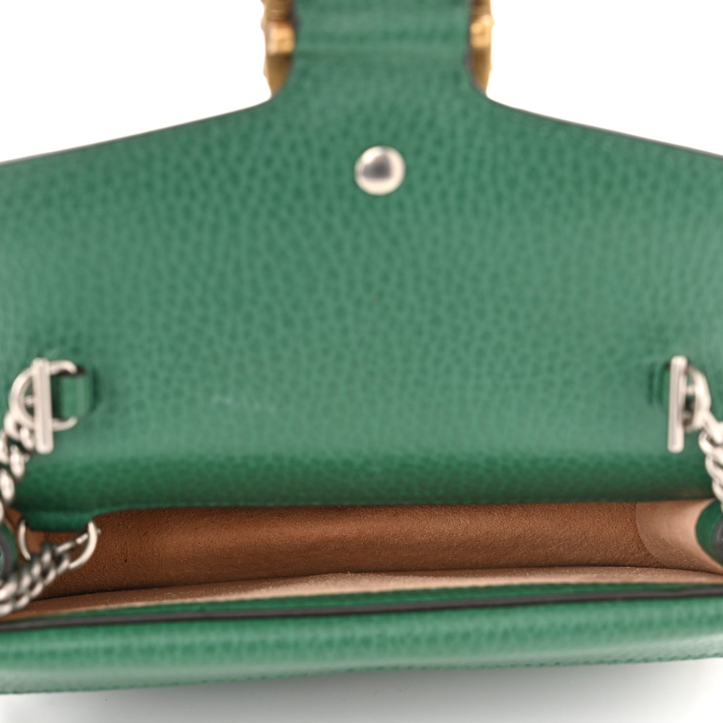 Calfskin Super Mini Dionysus Shoulder Bag Emerald