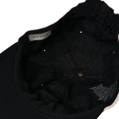 Gucci Gabardine Gucci Headband Baseball Hat L Black 8 of 10