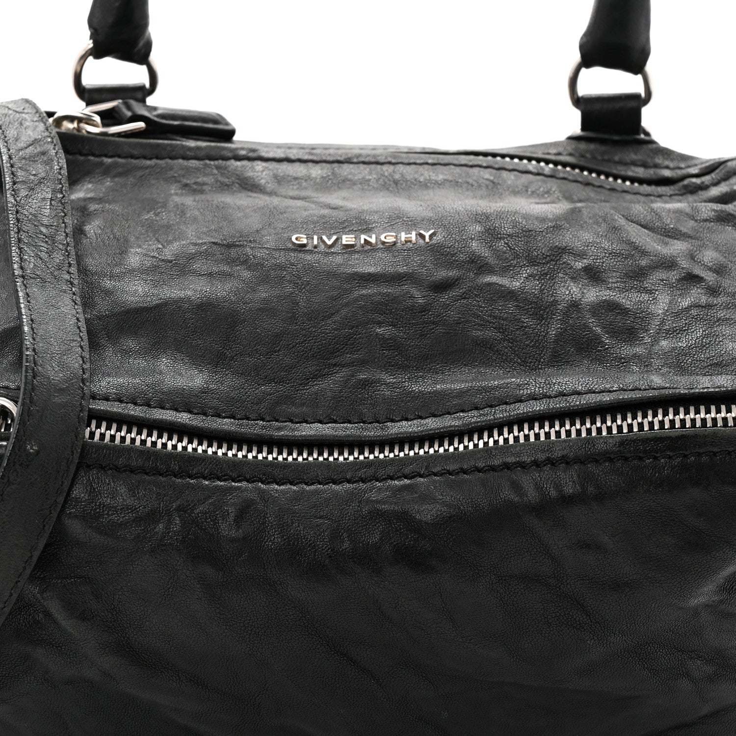 Givenchy Tumbled Sheepskin Small Pandora Black 8 of 10