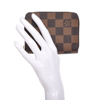Louis Vuitton Damier Ebene Zippy Coin Purse 2 of 7