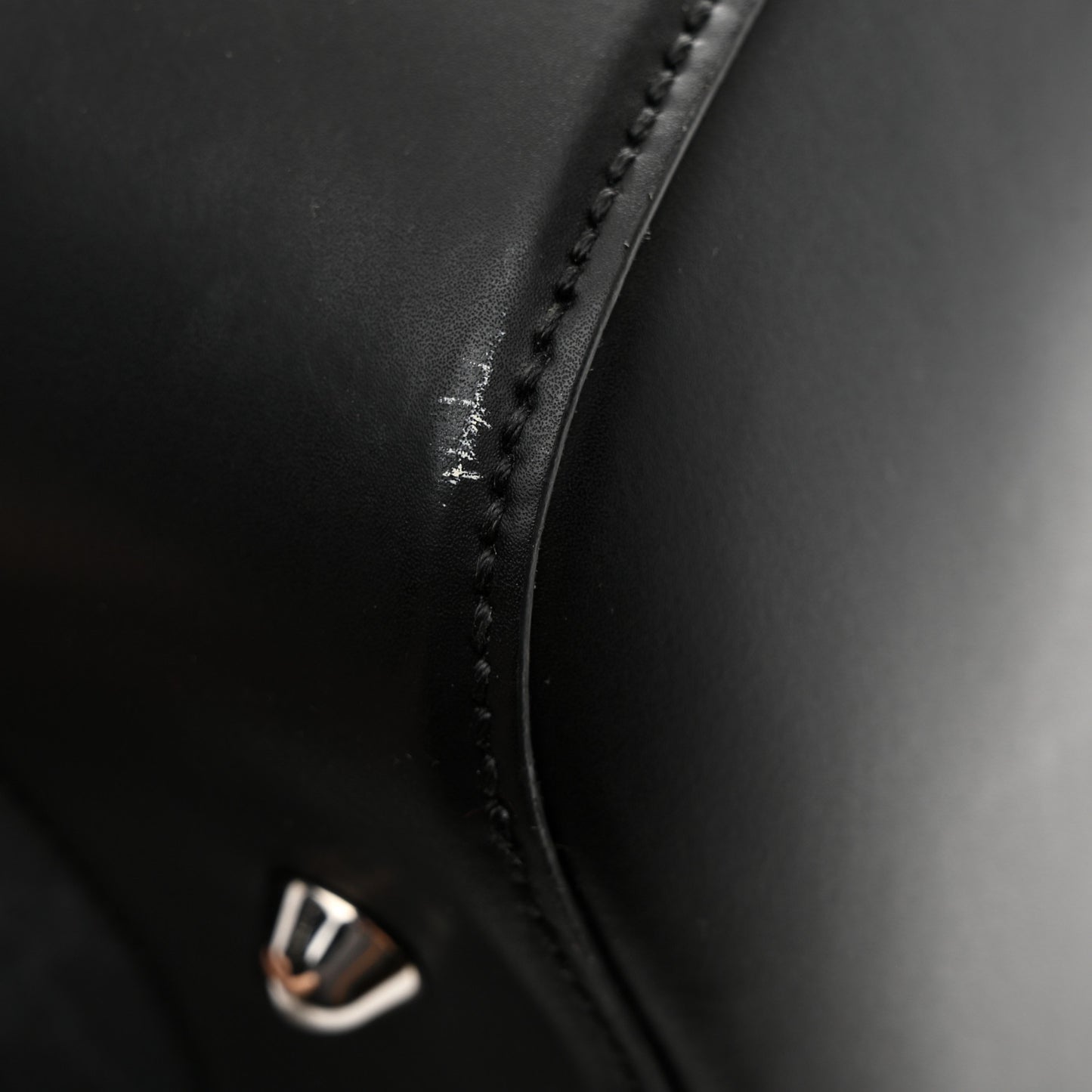 Soft GG Supreme Monogram Appia Calfskin Web Large Carry On Duffle Bag Black Grey
