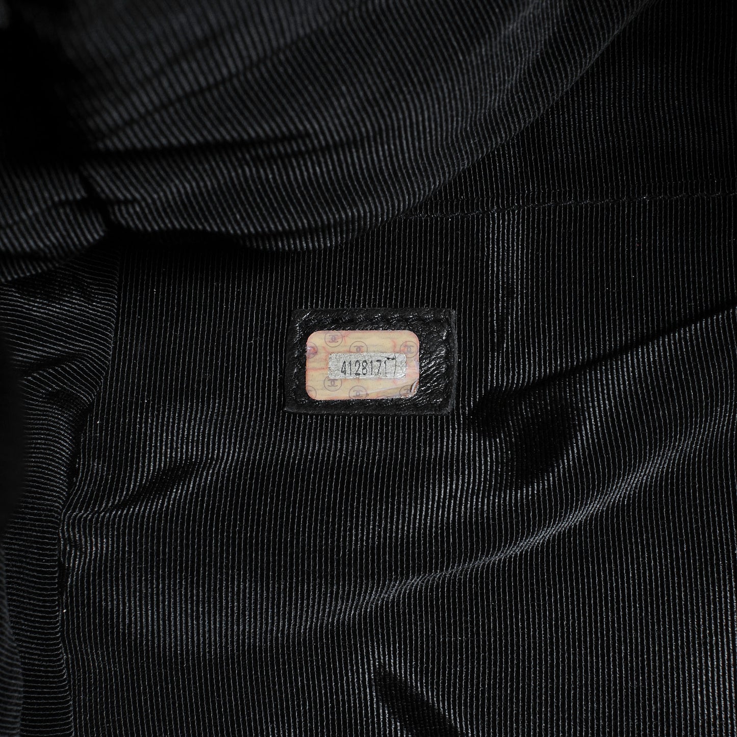Vinyl Stitched XL Weekender Black