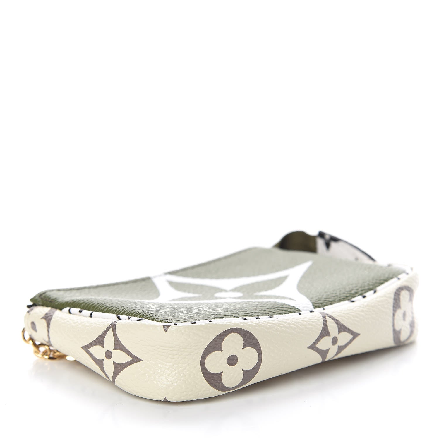 Louis Vuitton Monogram Giant Micro Pochette Accessories Kaki White 5 of 8