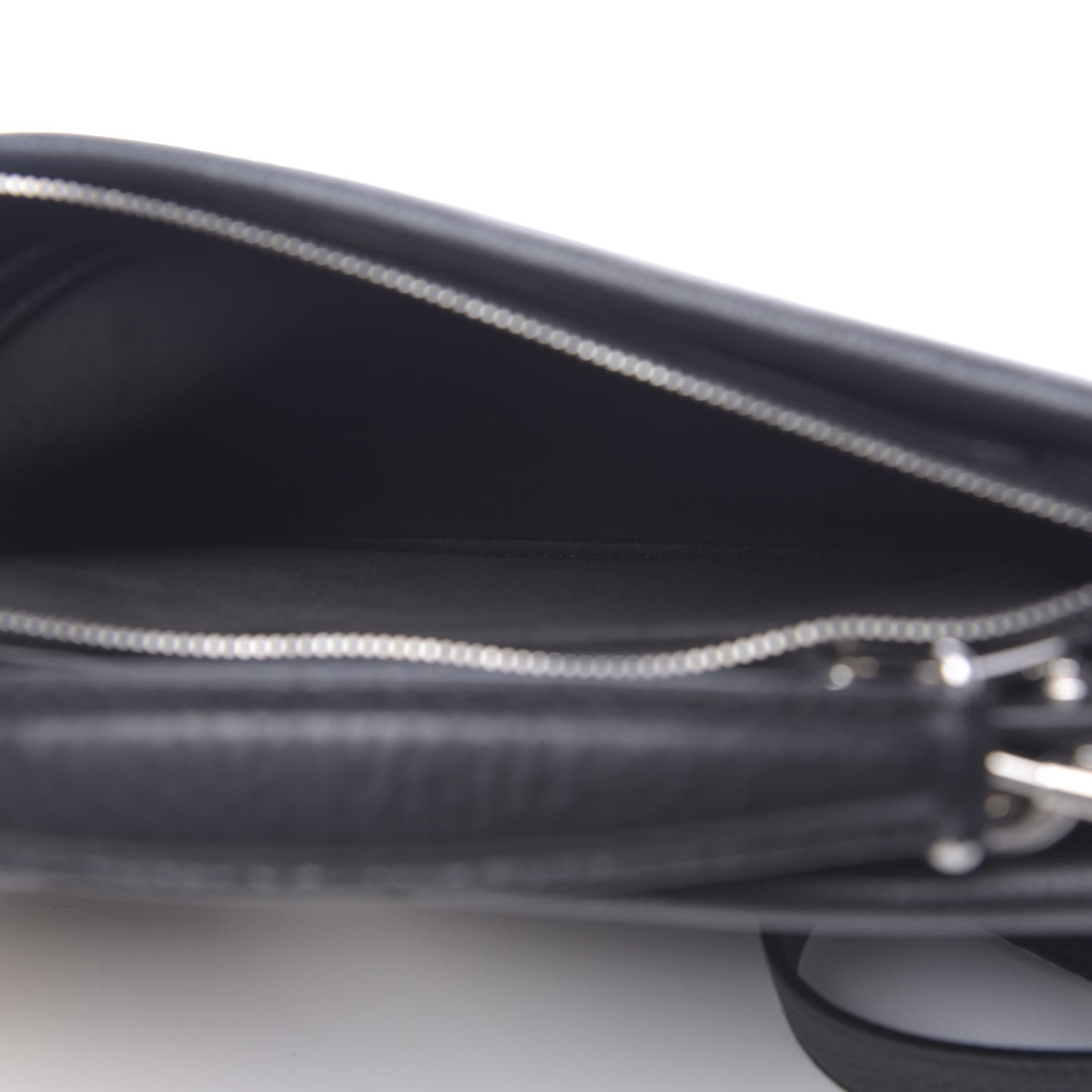 Calfskin Romano Mania FF 1974 Embossed Mini Peekaboo Iconic Fit Satchel Black Sunflower White
