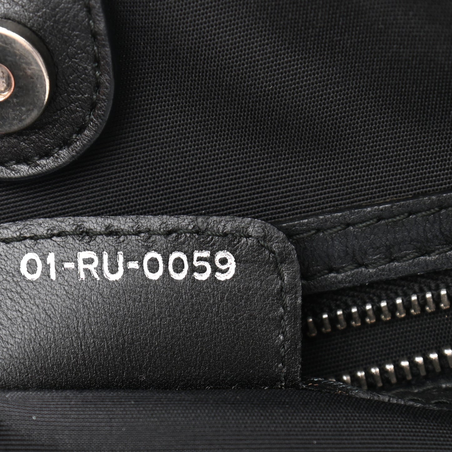 Coated Canvas Cannage Small Panarea Tote Black