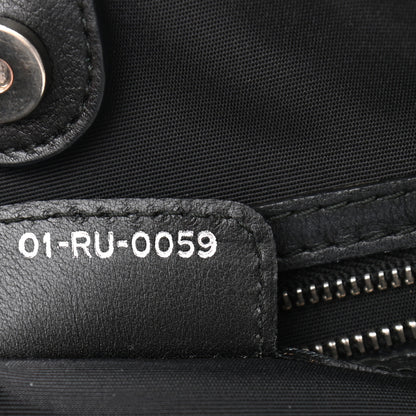Christian Dior Coated Canvas Cannage Small Panarea Tote Black 6 of 10