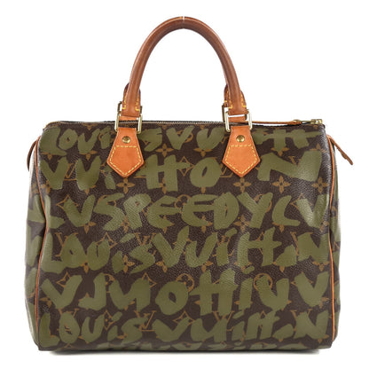 Louis Vuitton Monogram Graffiti Speedy 30 Kaki 1 of 7
