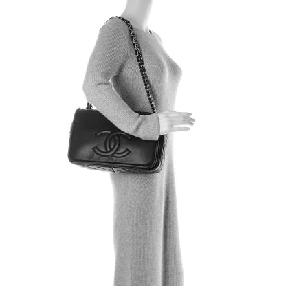 Chanel Caviar Large Timeless CC Flap Black 2 of 7