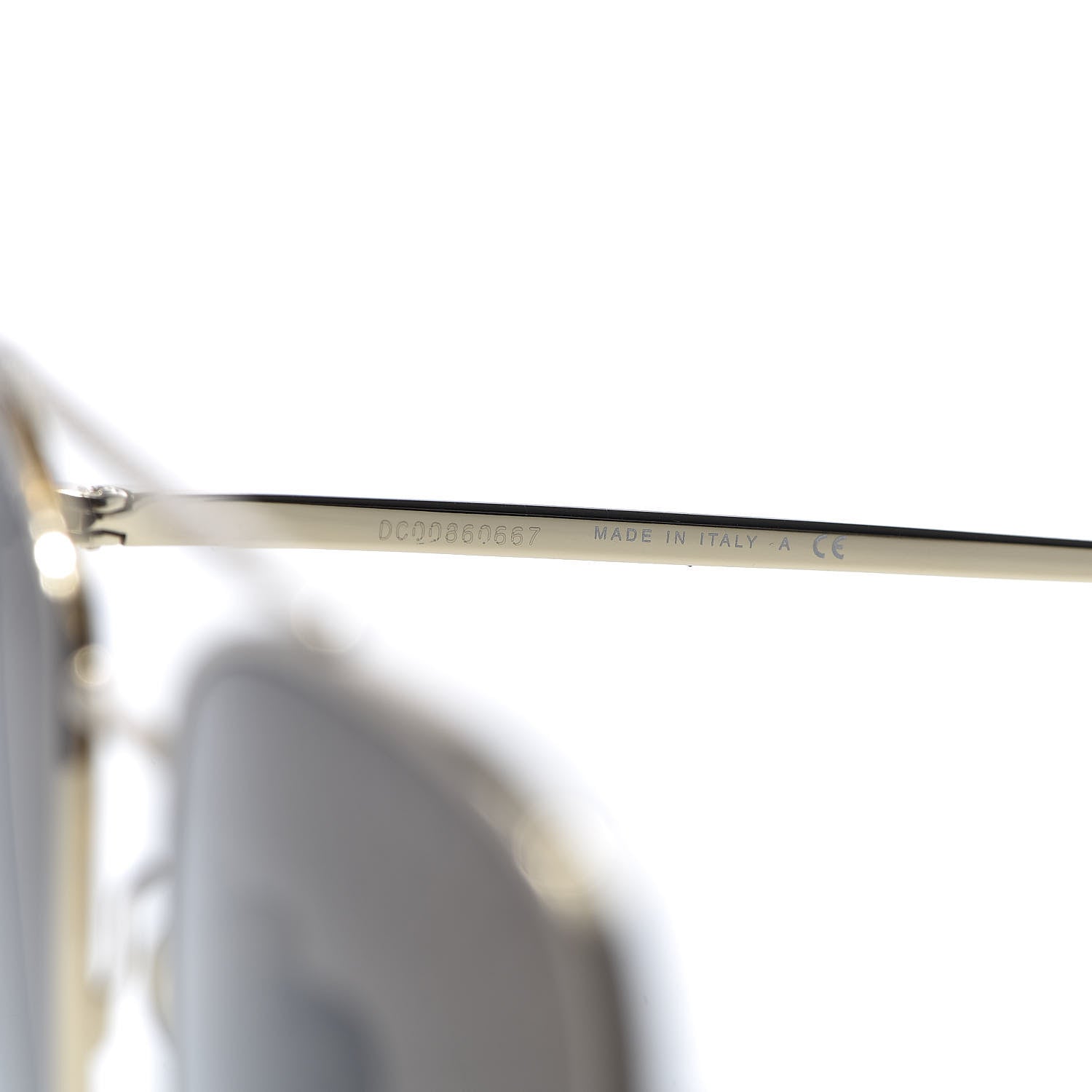 Chanel Metal Pilot Sunglasses 4256 Silver 6 of 7