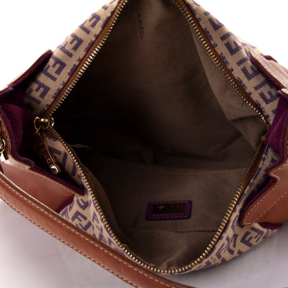 Fendi Zucchino Hobo Brown 4 of 8