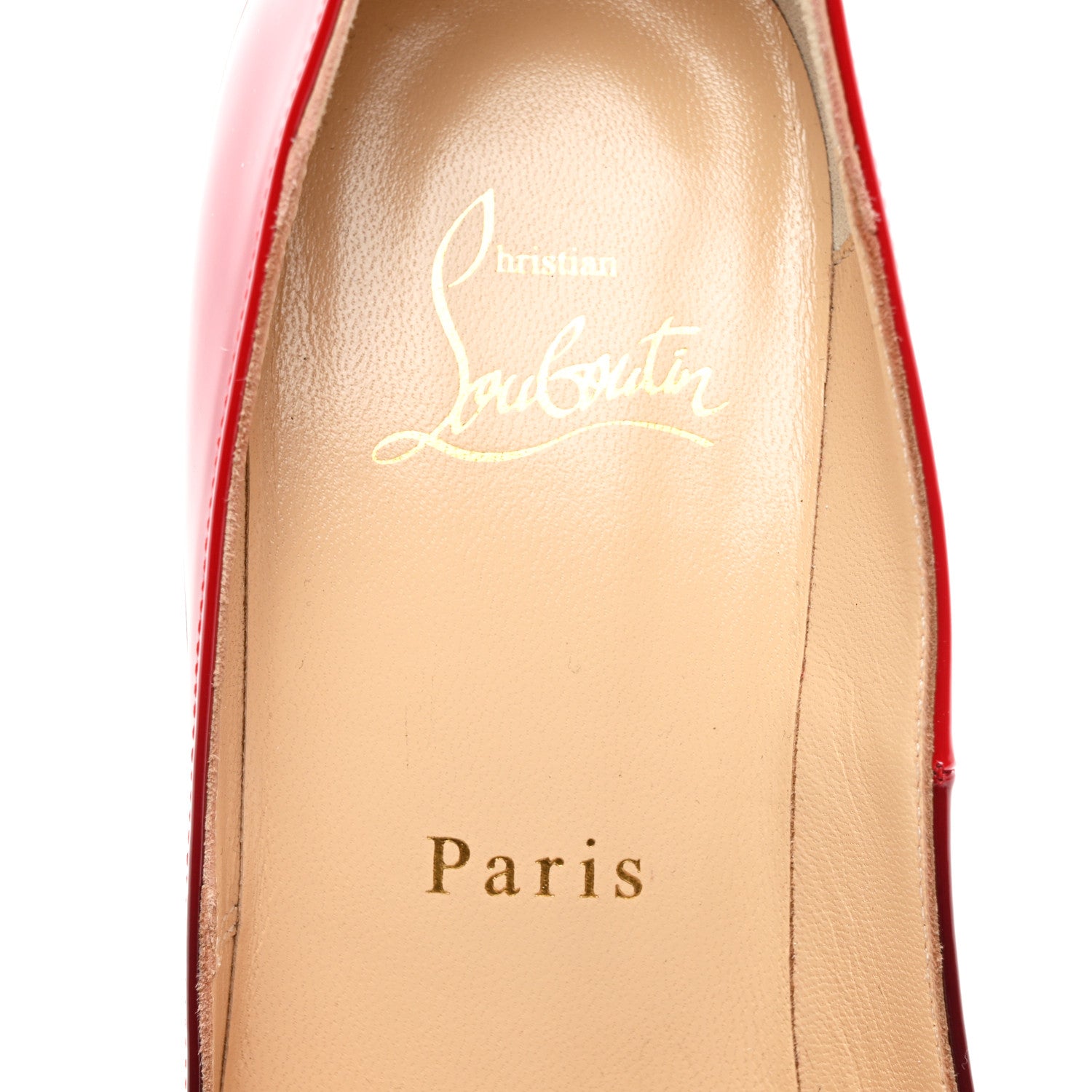 Christian Louboutin Patent Degrade New Very Prive 120 Pumps 37 Black Red 7 of 7