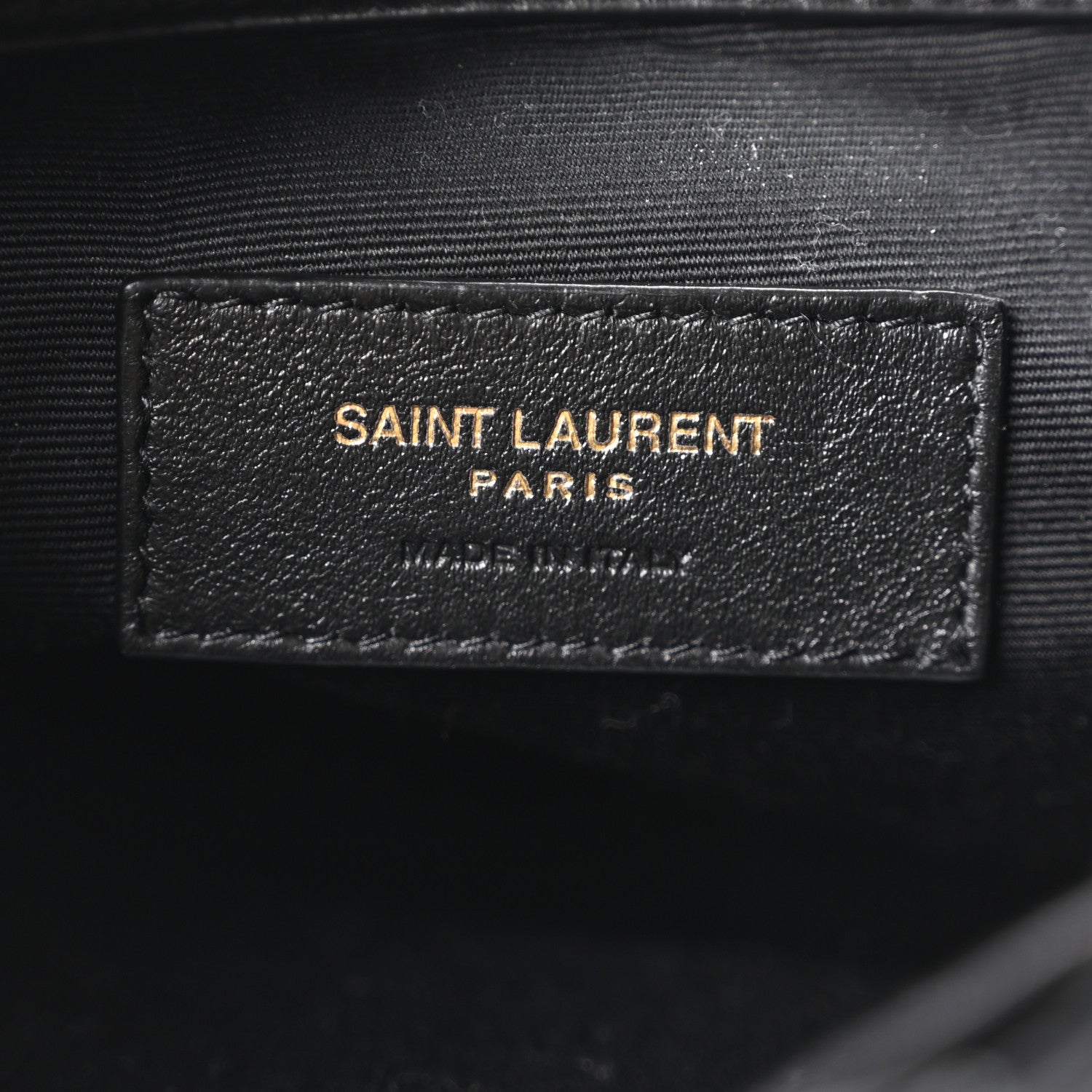 Saint Laurent Lambskin Carre Quilted Small Cassandre Bucket Bag Black 6 of 10