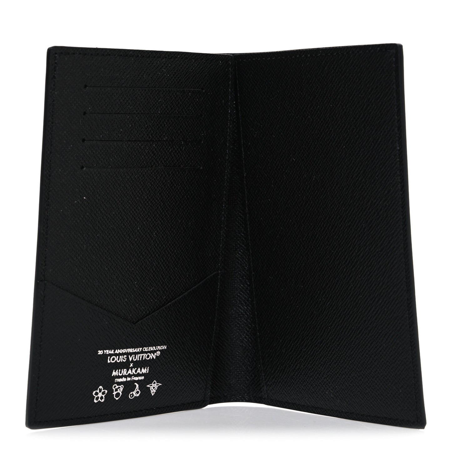 LV X TM Monogram Multicolor Passport Cover Black