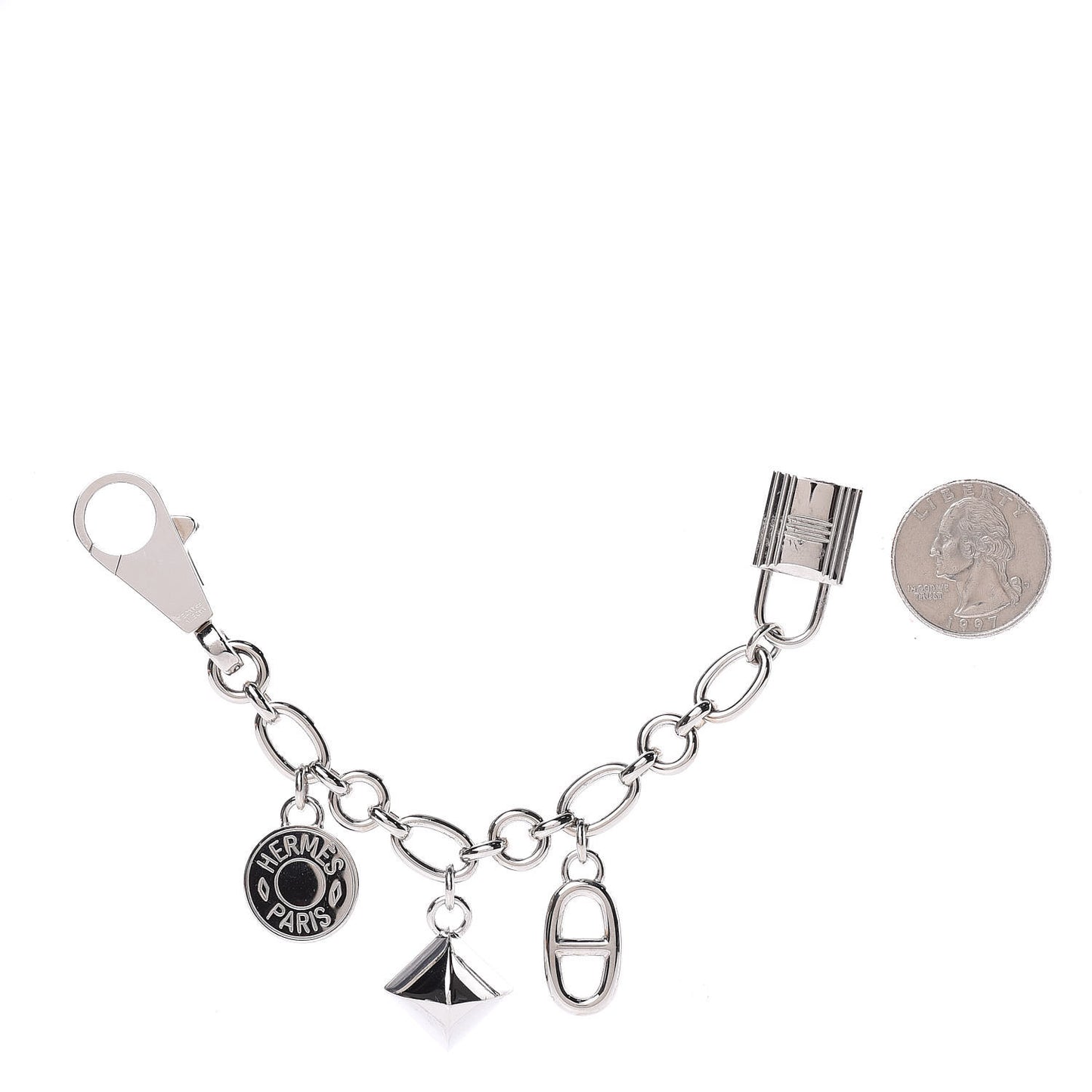 Palladium Olga Bag Charm Silver