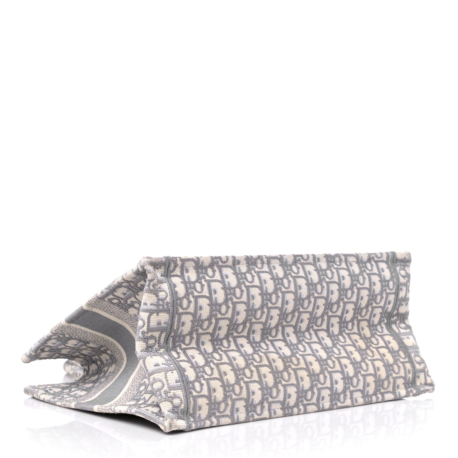 Christian Dior Oblique Medium Book Tote Grey 4 of 17