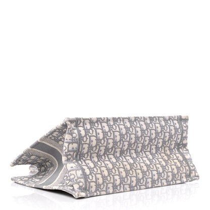 Christian Dior Oblique Medium Book Tote Grey 4 of 17