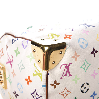 Louis Vuitton Monogram Multicolor Speedy 30 White 12 of 23
