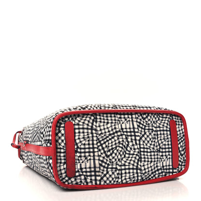 MCM Visetos Medium Liz Reversible Shopper Tote Ruby Red 8 of 19