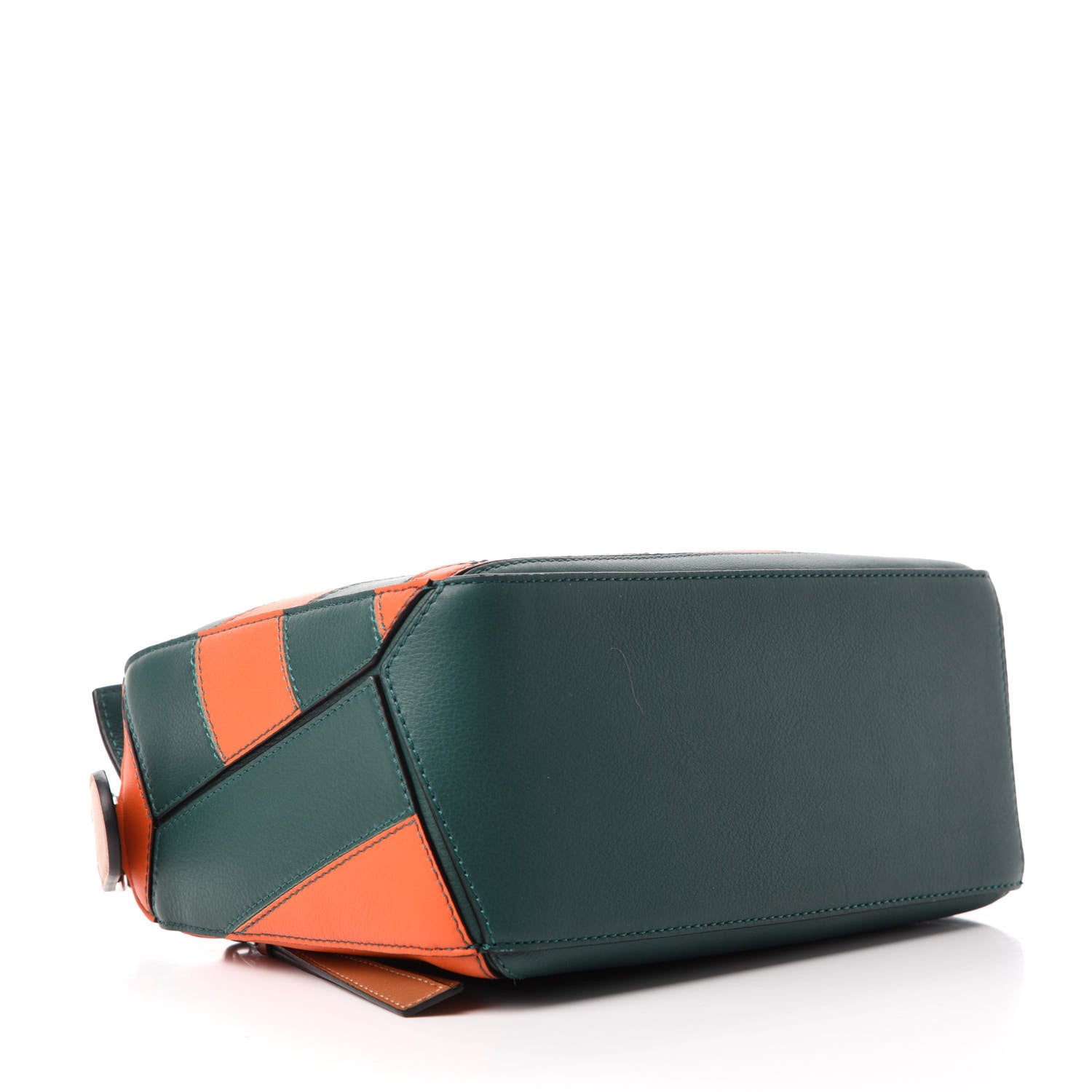 Loewe Calfskin Rugby Small Puzzle Bag Orange Multi 4 of 9