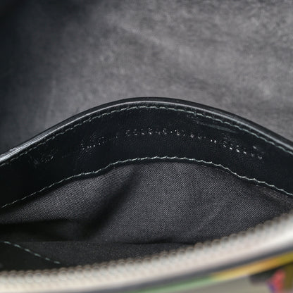 Balenciaga Smooth Calfskin Logo Rainbow S Ville Top Handle Bag Multicolor 8 of 10