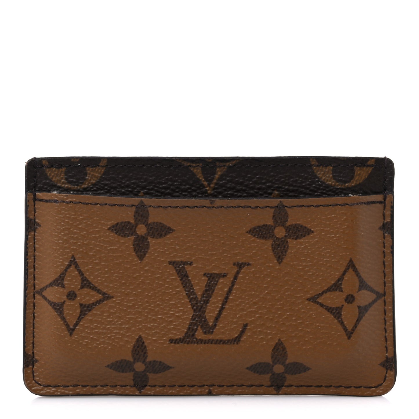 Reverse Monogram Card Holder