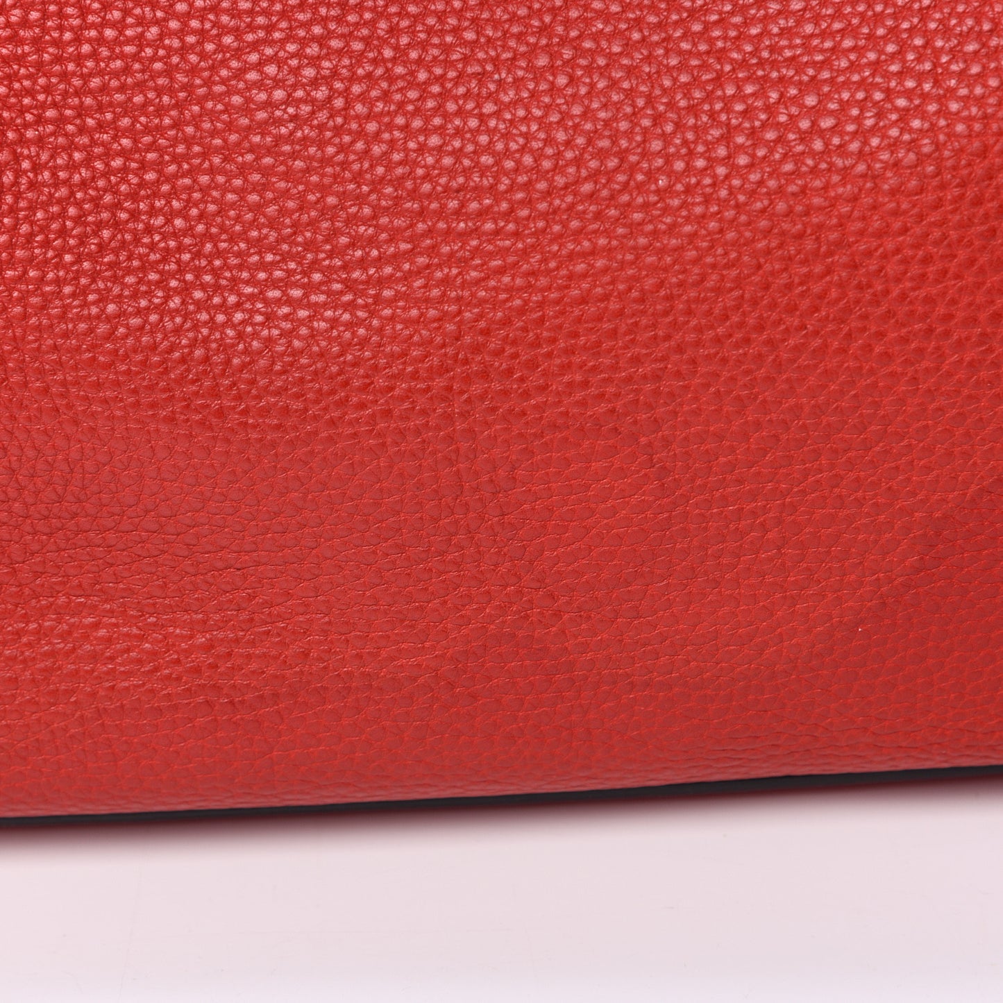 Grainy Calfskin House Check Medium Maidstone Red