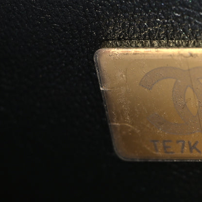 Chanel Iridescent Lambskin Quilted Mini Rectangular Flap Black 7 of 9