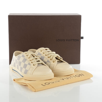 Louis Vuitton Damier Azur Punchy Sneakers 35 4 of 10