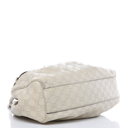 Gucci Guccissima Medium Sukey Tote Mystic White 4 of 14