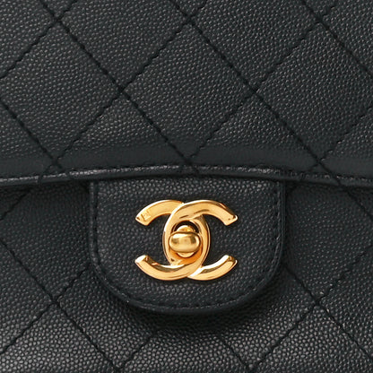Chanel Caviar Quilted Medium Single Flap Black 9 of 11
