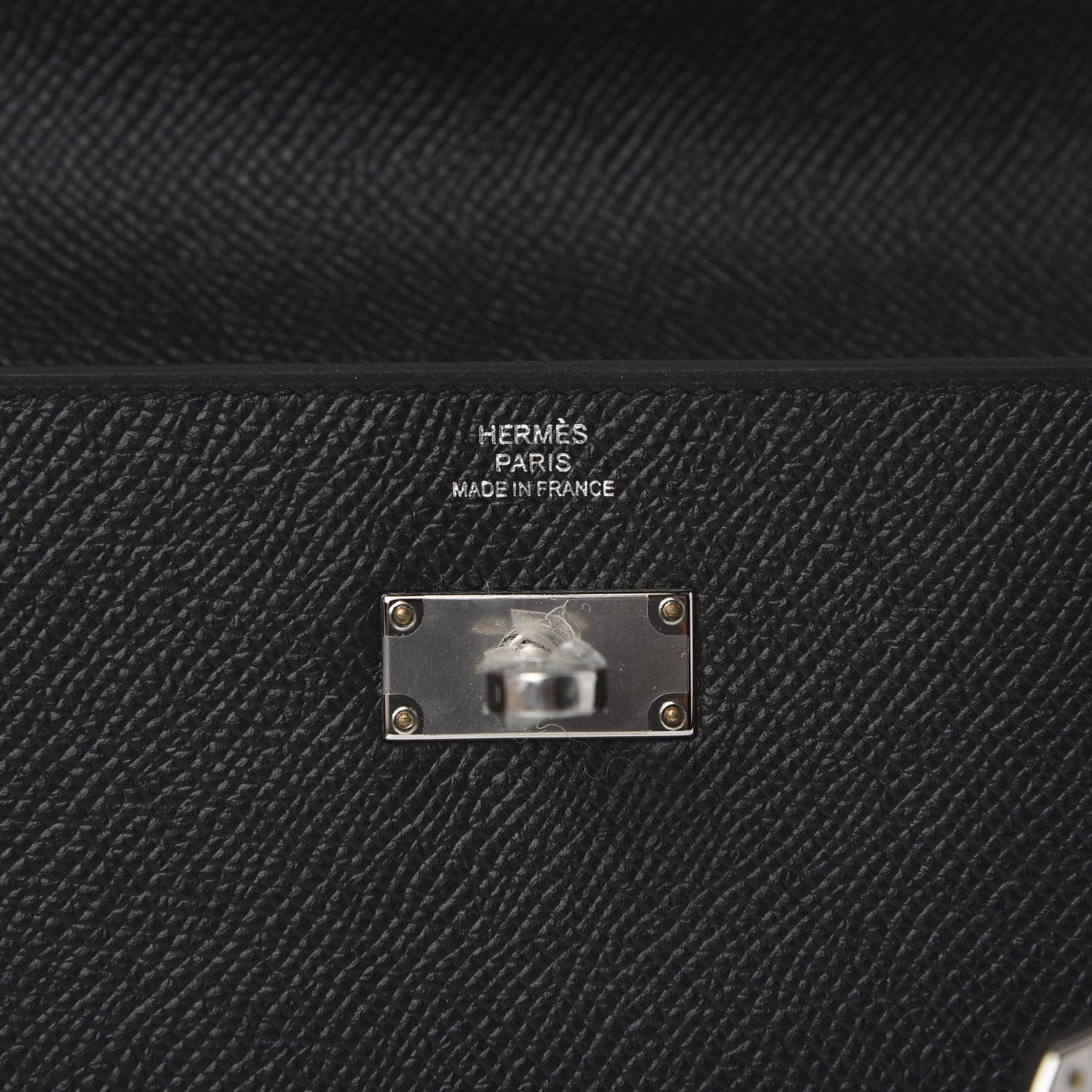 Hermes Epsom Kelly Longue Wallet Black 7 of 9