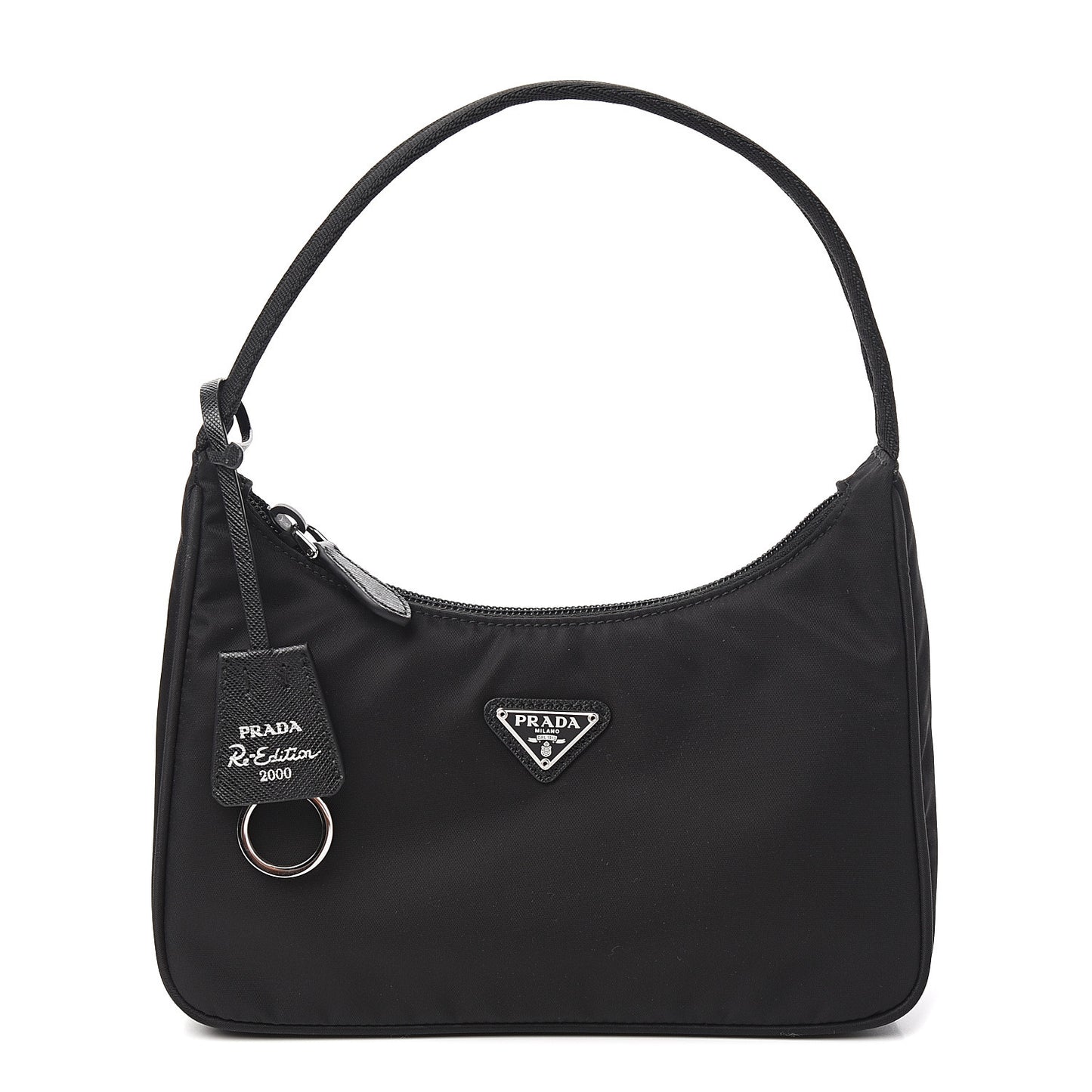 Tessuto Nylon Mini Re-Edition 2000 Bag Black