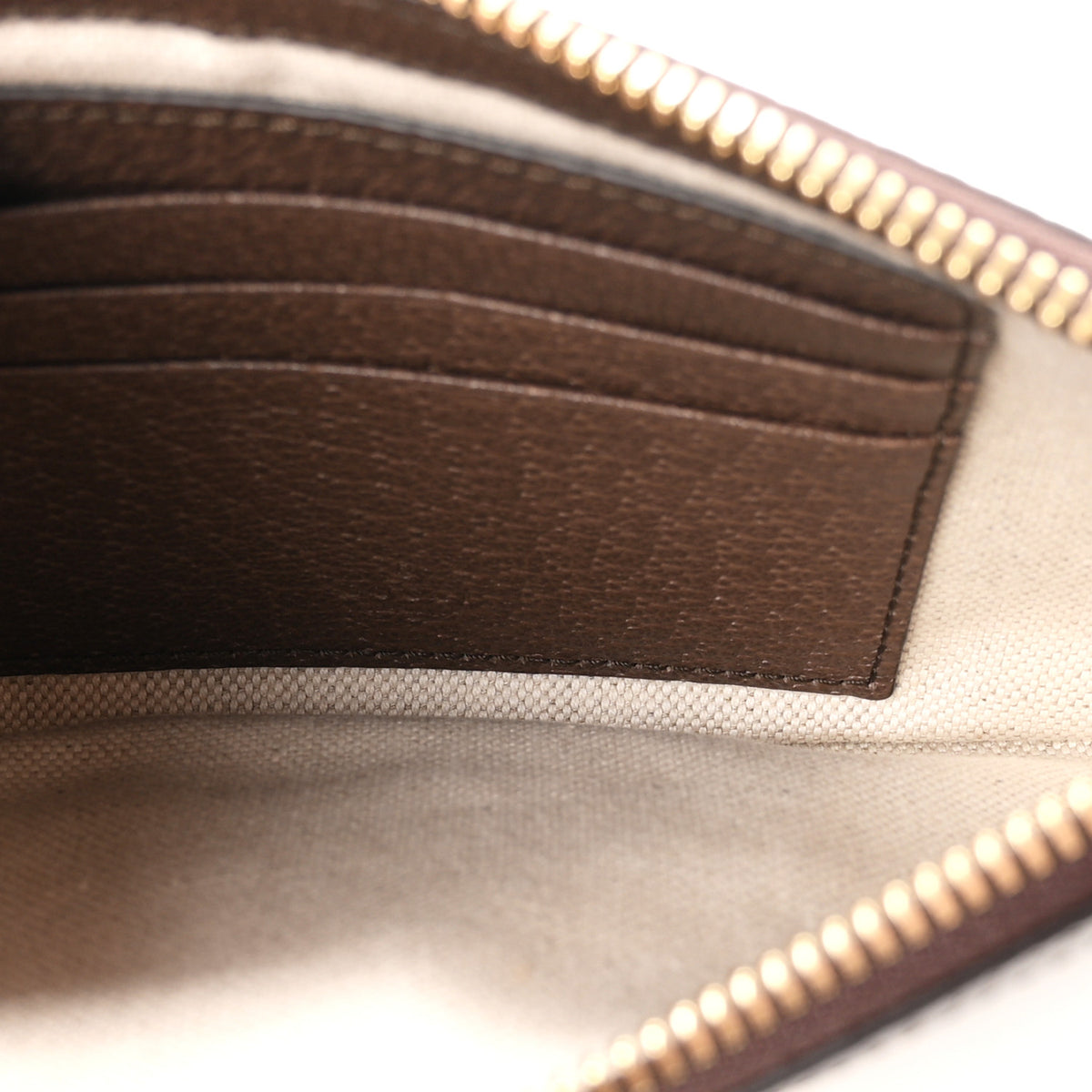 Gucci GG Supreme Monogram Textured Dollar Calfskin Mini Blondie Belt Bag Beige Ebony New Acero 4 of 10