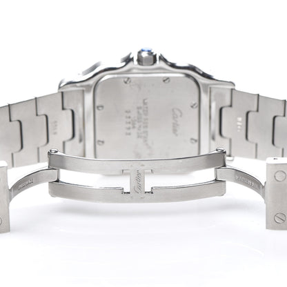 Cartier Stainless Steel 29mm Santos De Galbee Quartz Watch 6 of 6