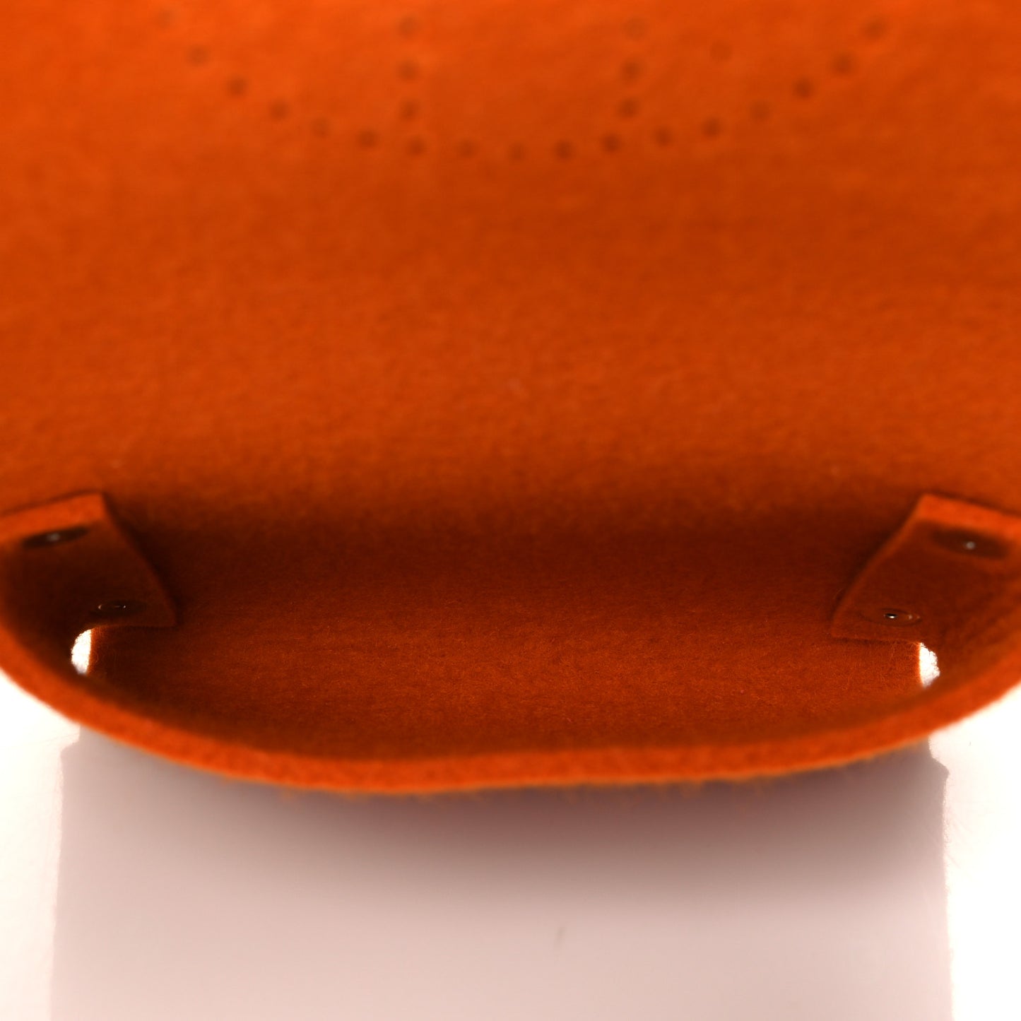 Felt Mises et Relances Playing Cards Holder Orange