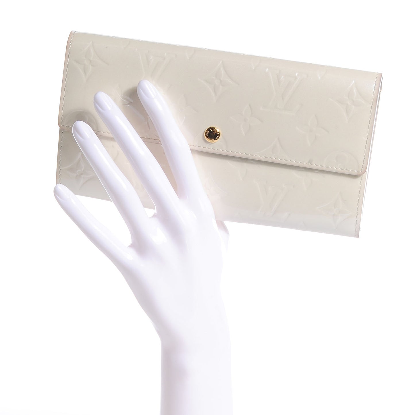 Vernis Sarah Wallet Perle