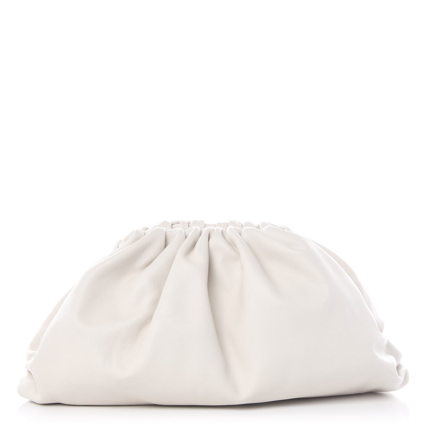 Smooth Butter Calf The Pouch Oversized Clutch Plaster