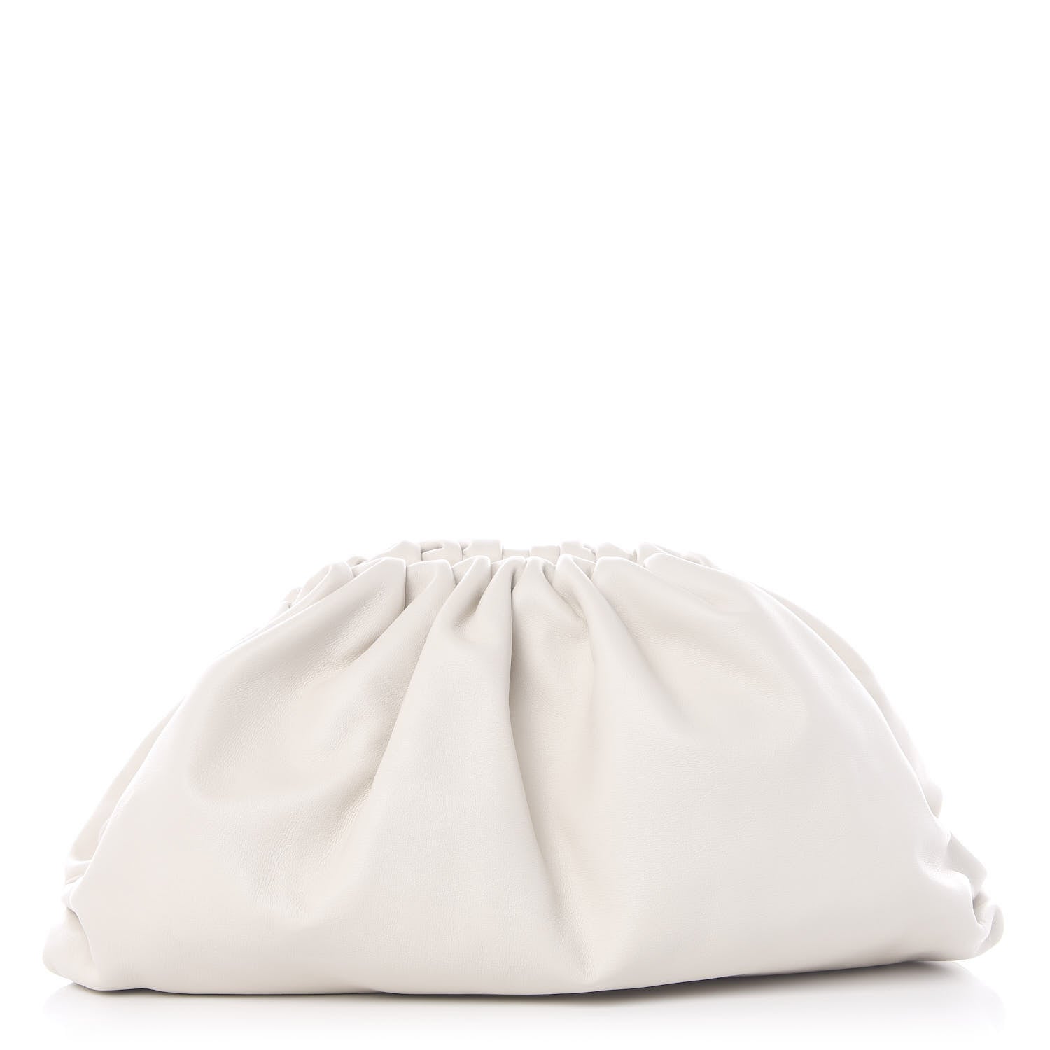 Bottega Veneta Smooth Butter Calf The Pouch Oversized Clutch Plaster 1 of 9