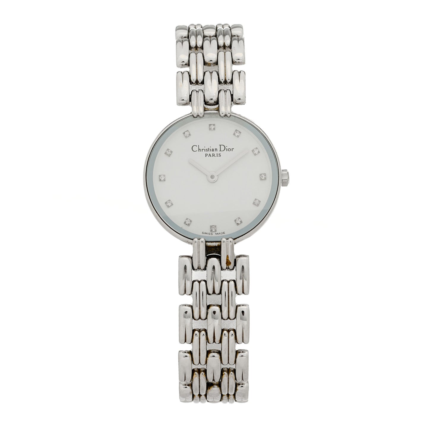 Stainless Steel Diamond 25mm Bagheera Quartz Watch