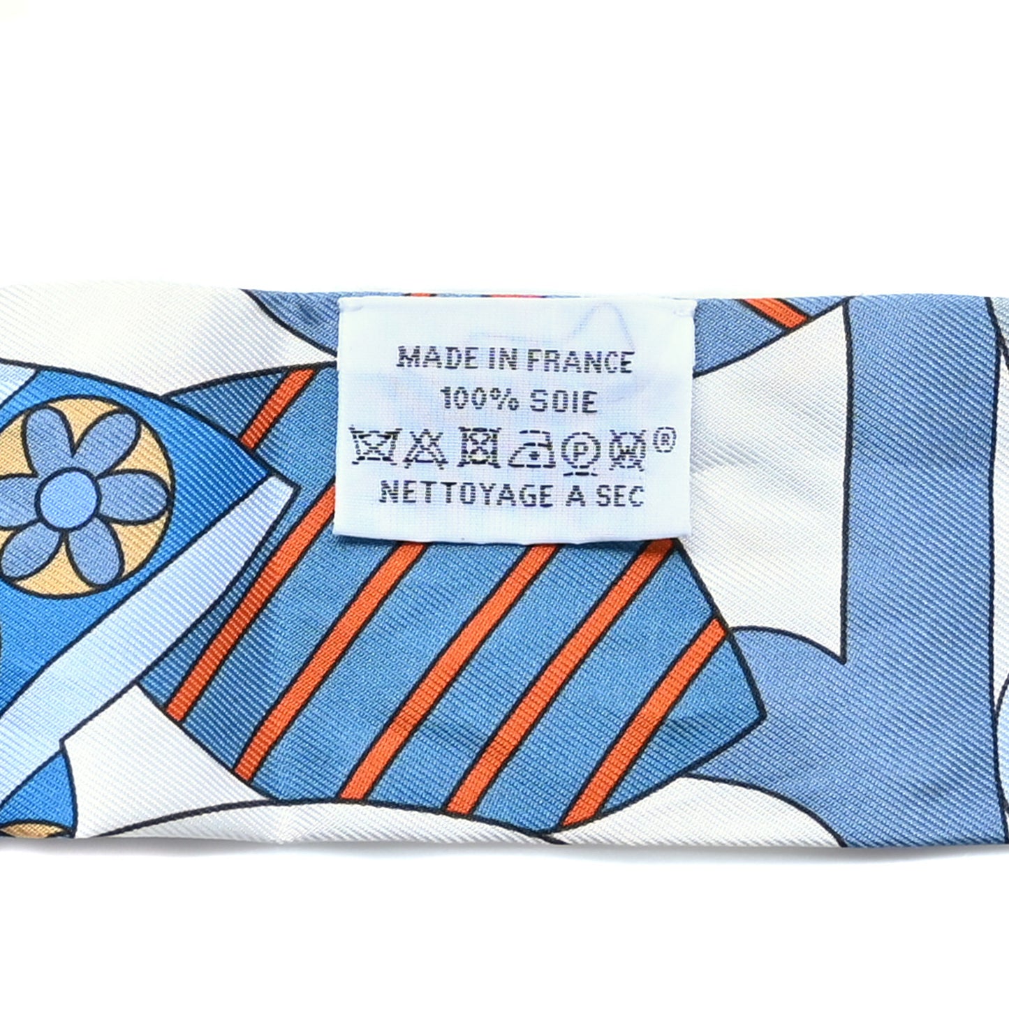 Silk Les Murmures De La Foret Twilly Bleu Jean Orange
