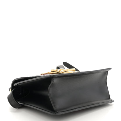 Gucci Calfskin Mini Sylvie Top Handle Bag Black 4 of 11